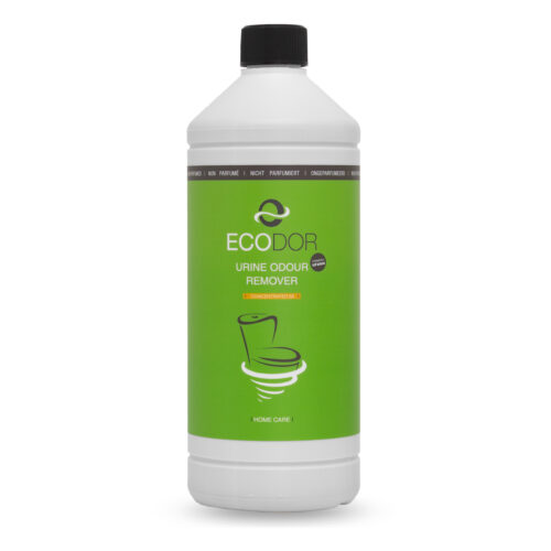 Fles Ecodor UF2000 5x concentraat, een krachtige urinegeur verwijderaar.